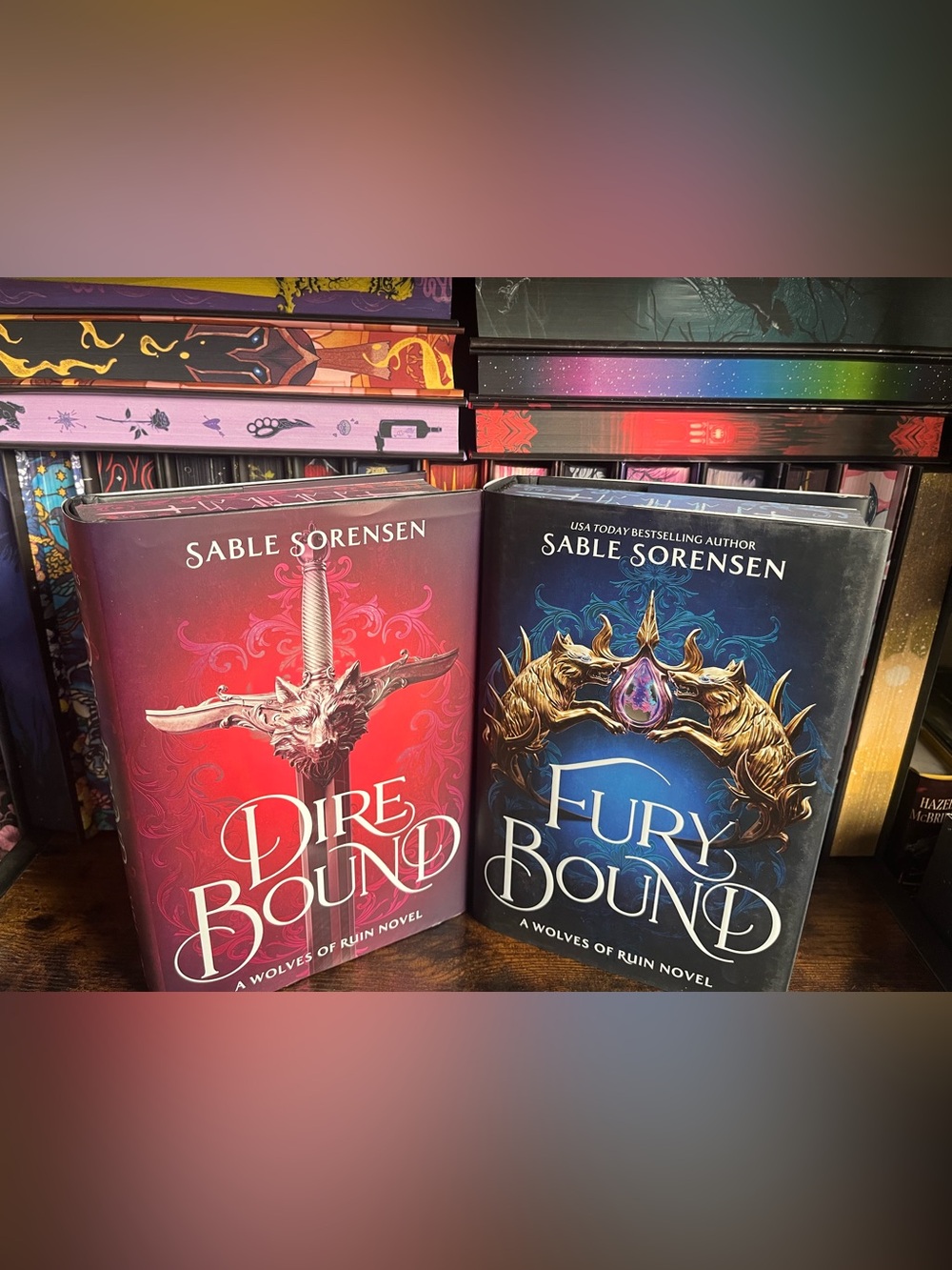 Dire Bound and Fury Bound by Sable Sorensen Hardcover